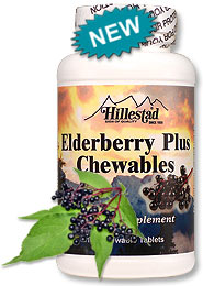 Elderberry Plus Chewables, 180 tablets, Item 415